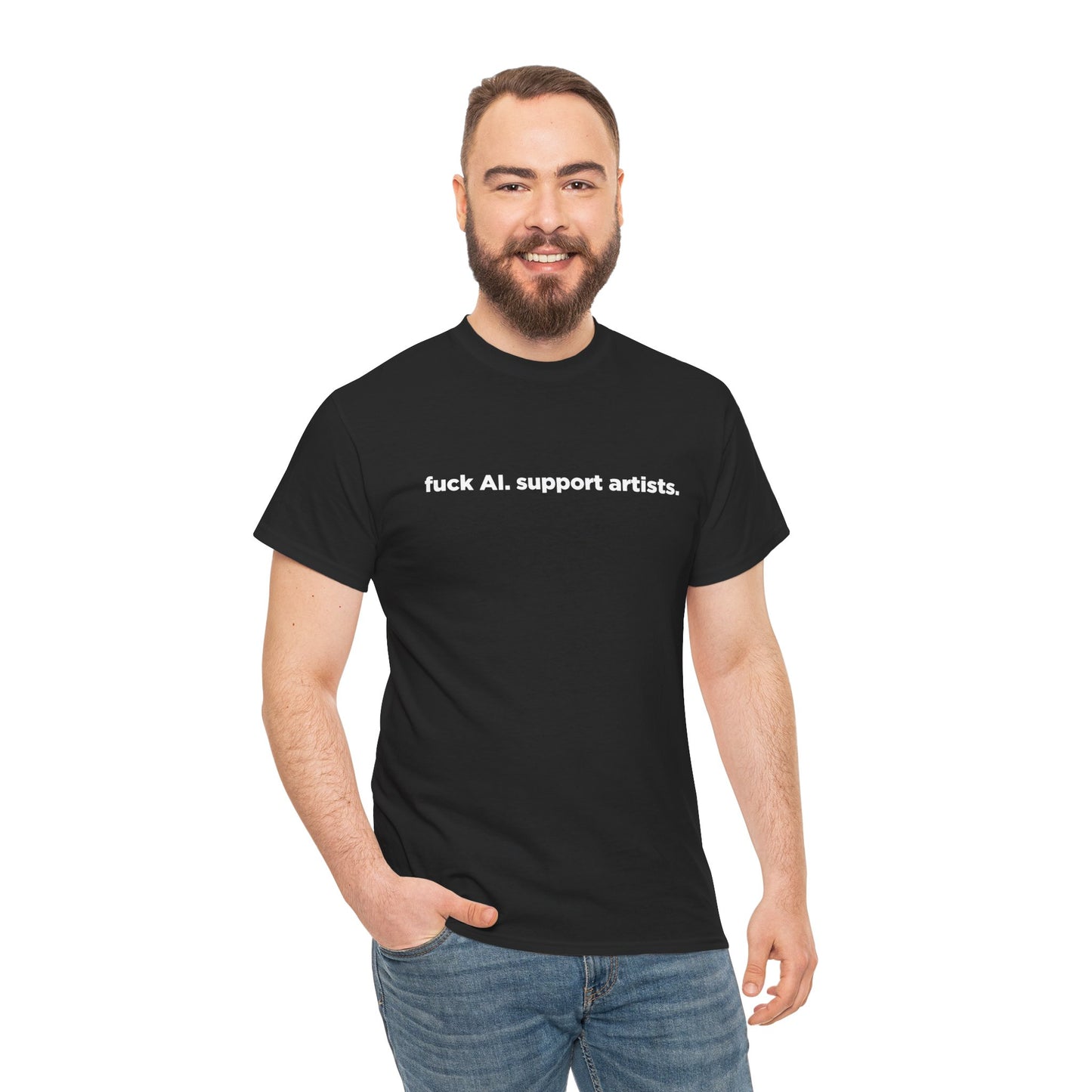 F*ck AI, Support Artists Tee