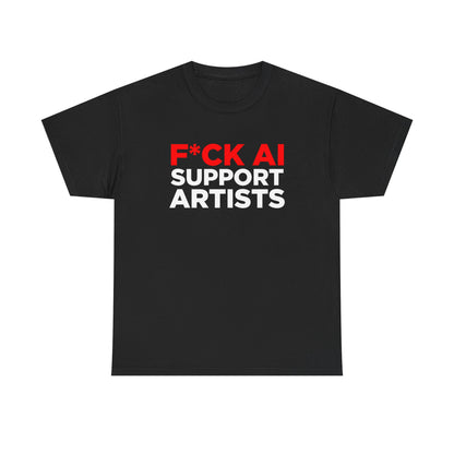 F*ck AI, Support Artists Tee 2
