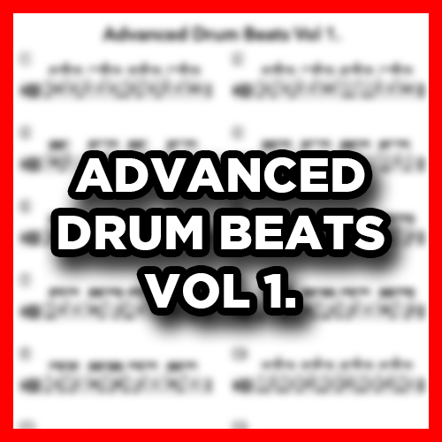 Advanced Drum Beats Vol 1 (Sheet Music)