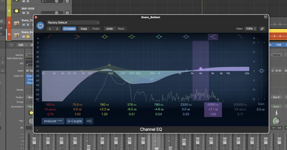 EQ & Compression Presets (Logic Pro)